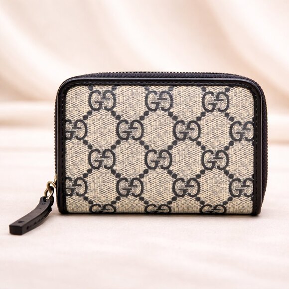Gucci Handbags - Authentic Gucci GG Supreme Canvas Zip Around Wallet